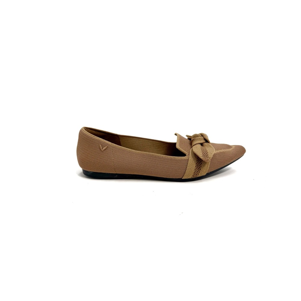 VIVAIA | Michelle Pointed Toe Bow Loafer Flats Knit Size 36